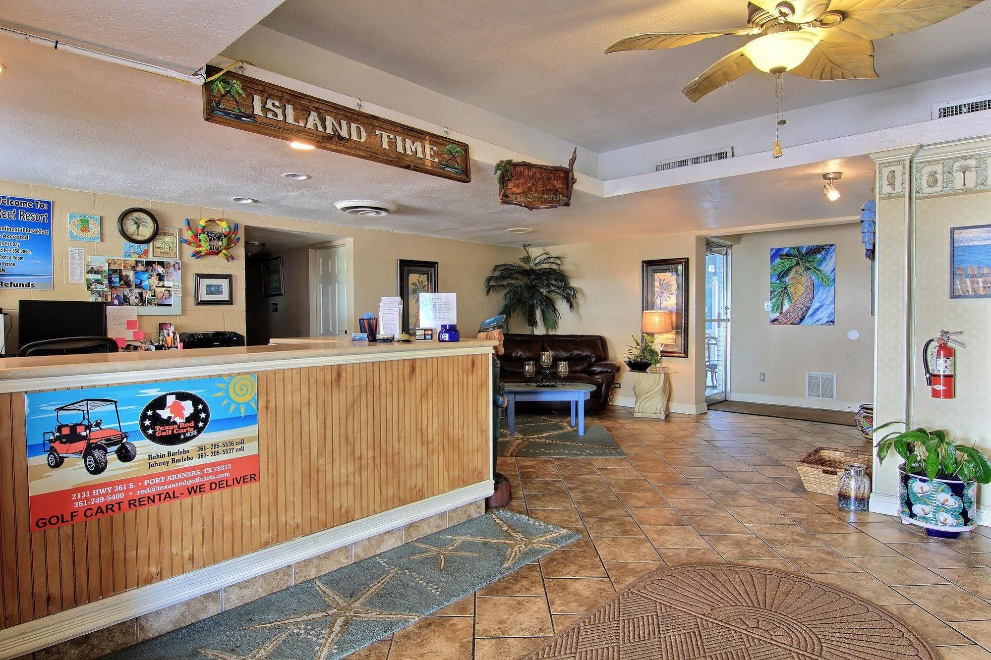 Shark Reef Resort Motel & Cottages Port Aransas Eksteriør billede